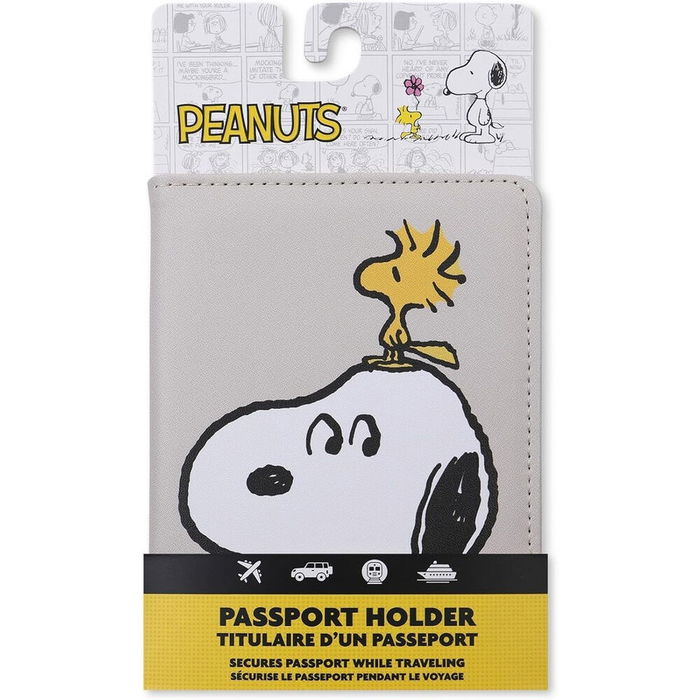 PEERS HARDY Portapasaportes Snoopy Peanuts, 16x12x2.4 cm