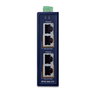 Planet industrial 2-port 10/100/1000t gigabit ethernet (10/100/1000) energÍa sobre ethernet (poe) azul