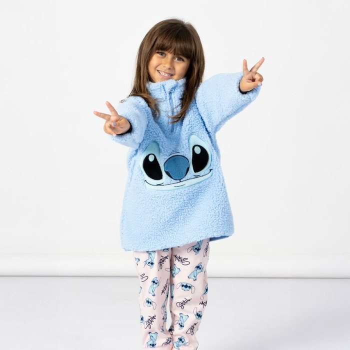 Cerdá Pijama Largo Coral Fleece Indoor Stitch 6 Años Azul Cerdá Pijama Largo Coral Fleece Indoor Stitch 6 Años Azul