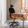 PIQUERAS Y CRESPO Alocén Malla Negra Bali Lila con Brazos 2D