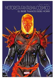 Panini España S.A. Marvel Multiverso Motorista Fantasma Cósmico: El Bebé Thanos Debe Morir