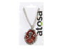 Collar de Pirata con Moneda Dorada y Cordón Negro - Accesorio para Fiestas y Carnavales - Temática Halloween