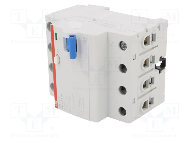 ABB Interruptor diferencial F200 25A 30mA 4 polos