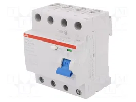 ABB Interruptor diferencial F200 25A 30mA 4 polos