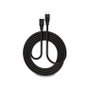 MediaRange Cable USB-C a USB-C MRCS218 3 metros, 10 Gbit/s, USB 3.2 Gen 1, Power Delivery 100W, carga rápida, color Negro