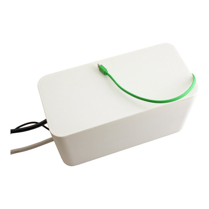VALUE Caja de cables pequeña, blanca, 19.99.3236