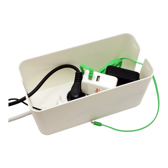 VALUE Caja de cables pequeña, blanca, 19.99.3236