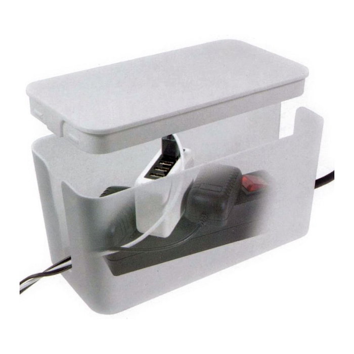 VALUE Caja de cables pequeña, blanca, 19.99.3236