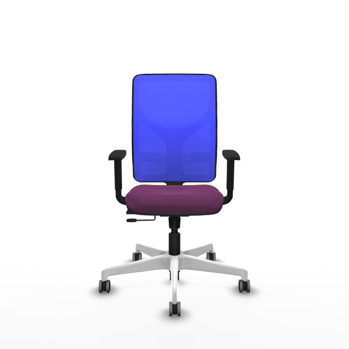 PIQUERAS Y CRESPO Silla de oficina Motilla con mecanismo Sincro/Traslack, Morado y Azul PIQUERAS Y CRESPO Silla de oficina Motilla con mecanismo Sincro/Traslack, Morado y Azul