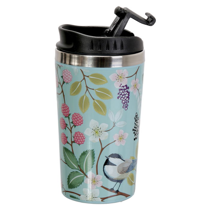 Cook Concept Taza Térmica Take Away Doble Pared Acero Inoxidable 350 ml Tapa Hermética Ideal Bebidas Frías y Calientes