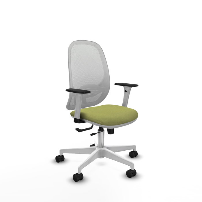 PIQUERAS Y CRESPO Silla de oficina Cilanco Verde oliva y Blanco PIQUERAS Y CRESPO Silla de oficina Cilanco Verde oliva y Blanco