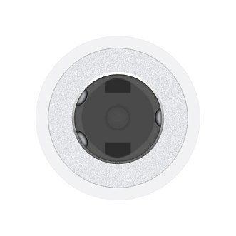 Apple MW2Q3ZM/A Adaptador de USB-C a Jack de Audífonos de 3.5 mm Blanco