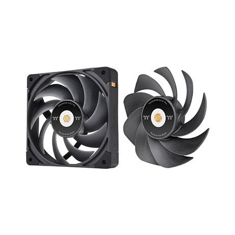 Thermaltake 120mm TOUGHFAN EX12 Pro PC Cooling Fan Swappable Edition Pack de 3