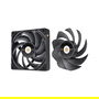 Thermaltake 120mm TOUGHFAN EX12 Pro PC Cooling Fan Swappable Edition Pack de 3