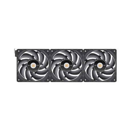 Thermaltake 120mm TOUGHFAN EX12 Pro PC Cooling Fan Swappable Edition Pack de 3