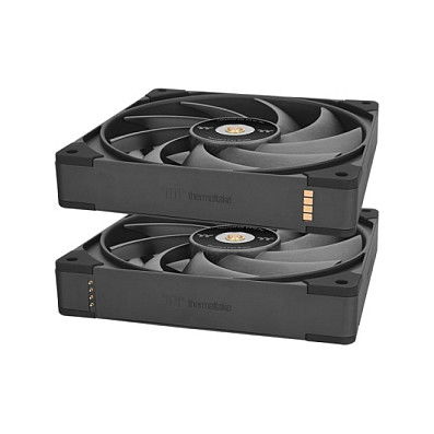 Thermaltake 120mm TOUGHFAN EX12 Pro PC Cooling Fan Swappable Edition Pack de 3