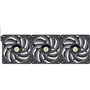 Thermaltake TOUGHFAN EX12 Pro Swappable Edition Pack de 3, 120mm, Negro
