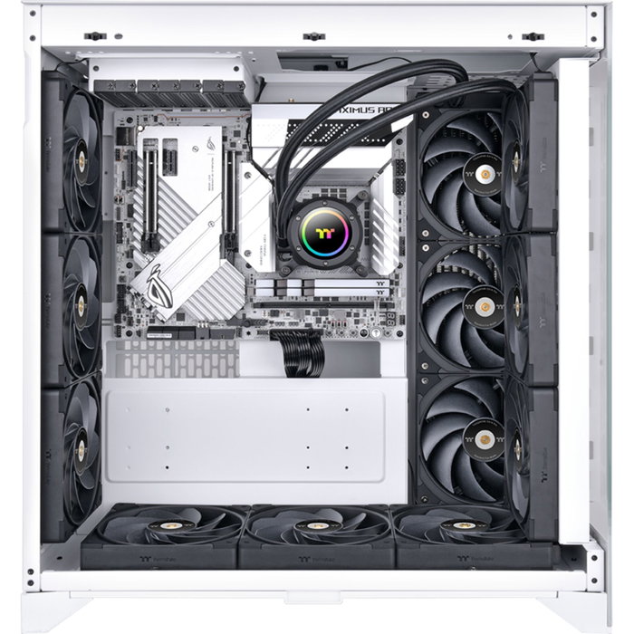 Thermaltake TOUGHFAN EX12 Pro Swappable Edition Pack de 3, 120mm, Negro Thermaltake TOUGHFAN EX12 Pro Swappable Edition Pack de 3, 120mm, Negro