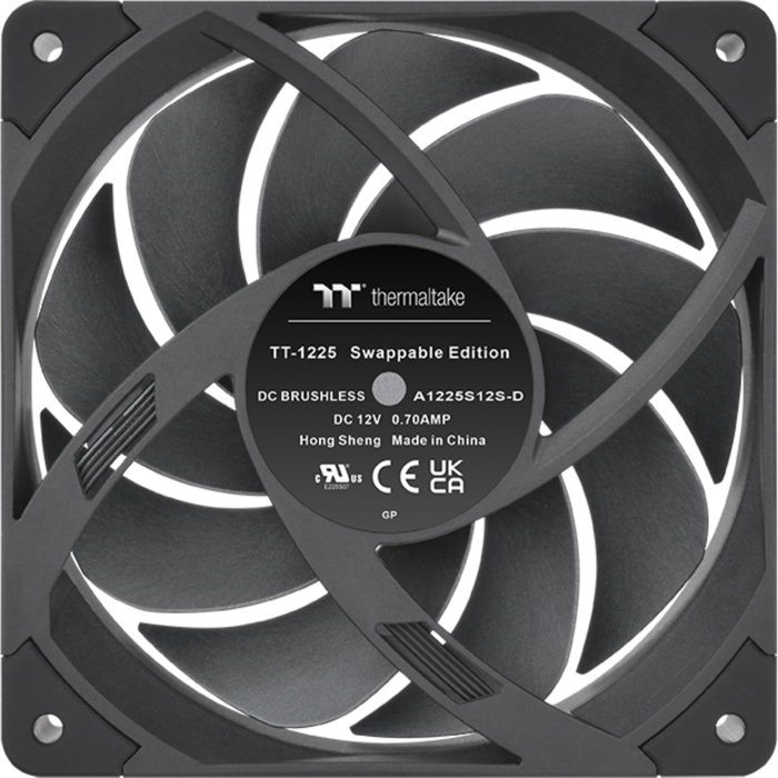 Thermaltake TOUGHFAN EX12 Pro Swappable Edition Pack de 3, 120mm, Negro Thermaltake TOUGHFAN EX12 Pro Swappable Edition Pack de 3, 120mm, Negro