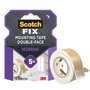 Scotch Cinta de doble cara para montaje de espejos 19mm x 1,5m