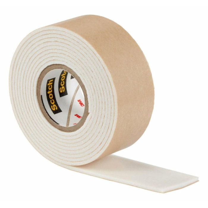 Scotch Cinta de doble cara para montaje de espejos 19mm x 1,5m Scotch Cinta de doble cara para montaje de espejos 19mm x 1,5m