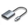 Vention Lector de tarjetas externo USB-C 3.0 CLOHB Gris