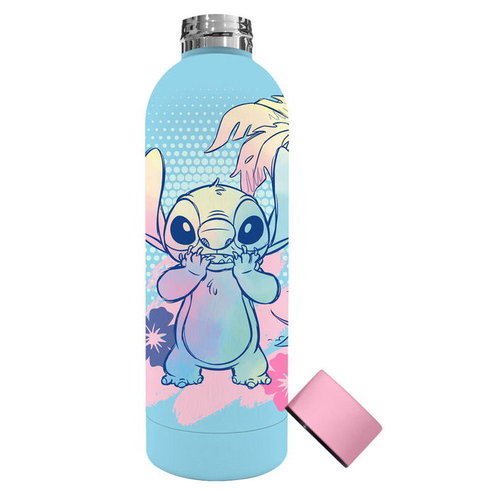 KIDS LICENSING Botella de Acero Inoxidable Stitch Disney 500ml