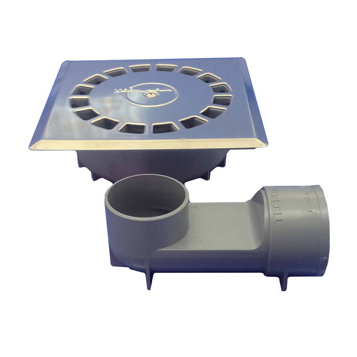 Tecnoagua Sumidero sifónico 360º estándar T-88 vhi de PVC e inoxidable Tecnoagua Sumidero sifónico 360º estándar T-88 vhi de PVC e inoxidable