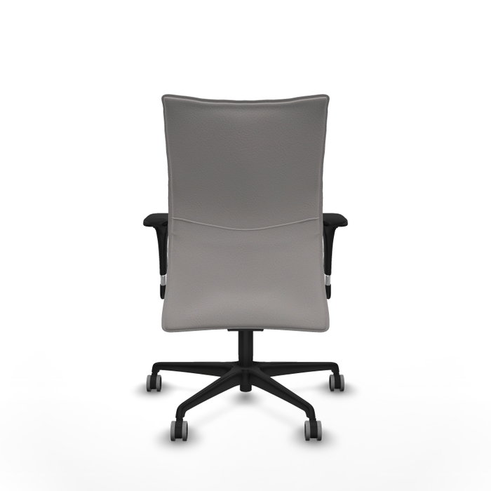 PIQUERAS Y CRESPO Silla Albacete Confidente con Mecanismo Sincro, Similpiel Blanco PIQUERAS Y CRESPO Silla Albacete Confidente con Mecanismo Sincro, Similpiel Blanco
