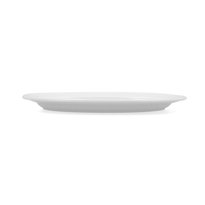 Fuente Oval Porcelana Glacial Bidasoa 32 X 22 cm (12 Unidades)