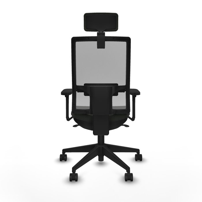 PIQUERAS Y CRESPO Silla de oficina Horna con mecanismo Sincro, Gris y Negro PIQUERAS Y CRESPO Silla de oficina Horna con mecanismo Sincro, Gris y Negro