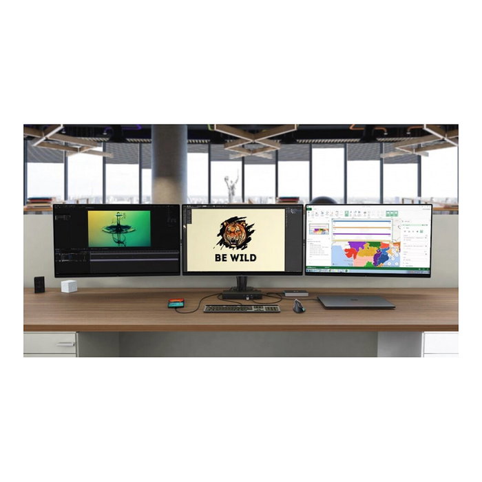 I-tec Estación de acoplamiento Thunderbolt 4 TB4TRIPLEDOCKPDUK con 3 pantallas