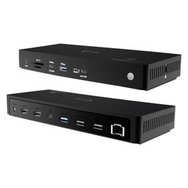 I-tec Estación de acoplamiento Thunderbolt 4 TB4TRIPLEDOCKPDUK con 3 pantallas