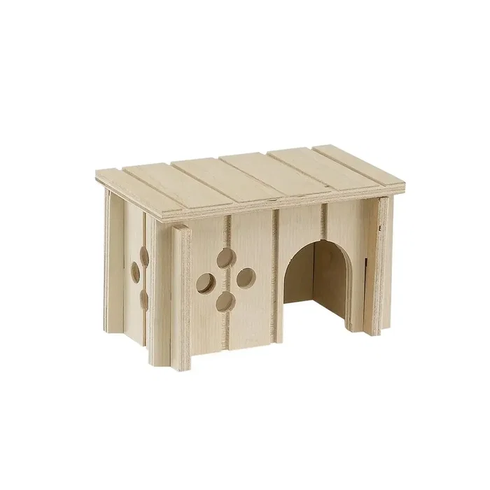 Ferplast Vet Casa Madera Roedor 4641 12,5x7,5x7cm Ferplast Vet Casa Madera Roedor 4641 12,5x7,5x7cm