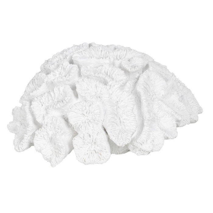 Ixia Figura Coral Blanco Resina Decoración 23 x 22 x 11 cm Ixia Figura Coral Blanco Resina Decoración 23 x 22 x 11 cm