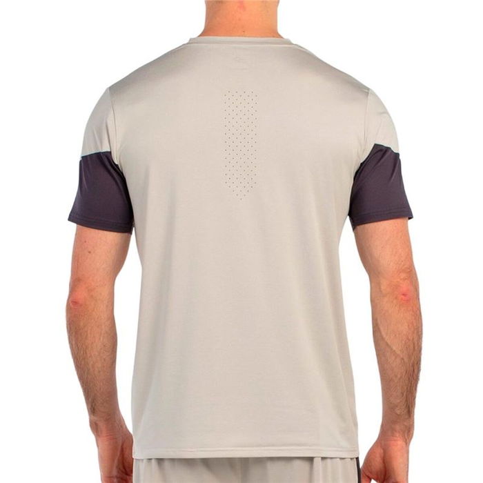 Camiseta de Manga Corta Hombre Bullpadel Brial 126 Beige Pádel 43 1/3