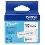 Brother BTAG-135 Cinta de 12 mm x 4 m Blanco sobre Transparente