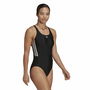 Bañador Mujer Adidas 3S Mid Suit Negro