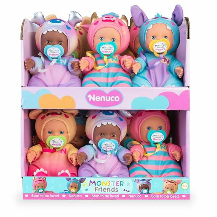Famosa Nenuco Monster Friends Cuerpo Blandito 15 cm - Modelos Surtidos