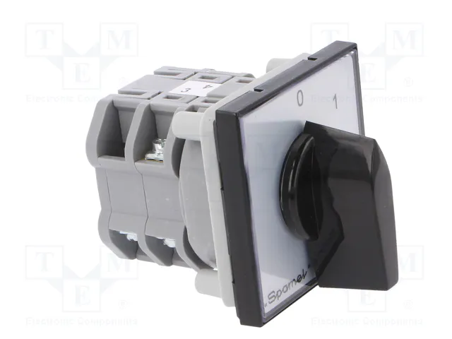 SPAMEL Interruptor de leva de 2 posiciones 25A 0-1 IP65 SPAMEL Interruptor de leva de 2 posiciones 25A 0-1 IP65