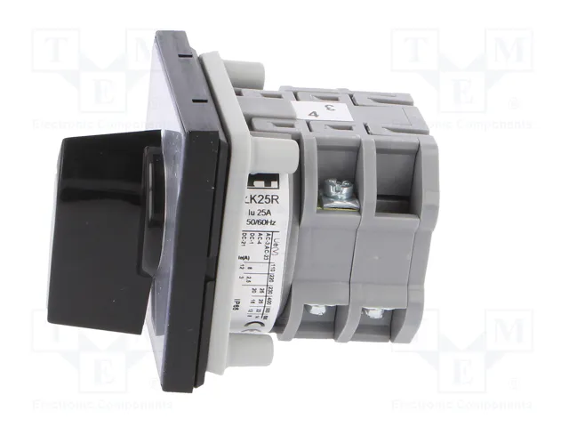 SPAMEL Interruptor de leva de 2 posiciones 25A 0-1 IP65 SPAMEL Interruptor de leva de 2 posiciones 25A 0-1 IP65