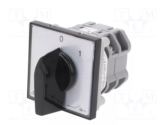 SPAMEL Interruptor de leva de 2 posiciones 25A 0-1 IP65 SPAMEL Interruptor de leva de 2 posiciones 25A 0-1 IP65