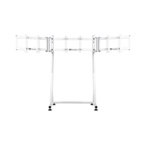 Thermaltake Triple Monitor Stand para Cockpit Blanco Thermaltake Triple Monitor Stand para Cockpit Blanco