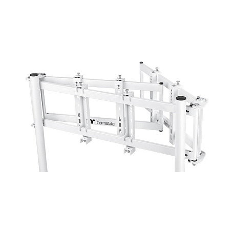 Thermaltake Triple Monitor Stand para Cockpit Blanco Thermaltake Triple Monitor Stand para Cockpit Blanco