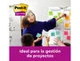 Post-it Super Sticky Notas Adhesivas Colores Surtidos Pack de 12