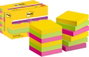 Post-it Super Sticky Notas Adhesivas Colores Surtidos Pack de 12