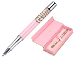 Belius Ink Dreams Roller Aluminio Rosa y Verde Matcha Tinta Negra Caja Diseño