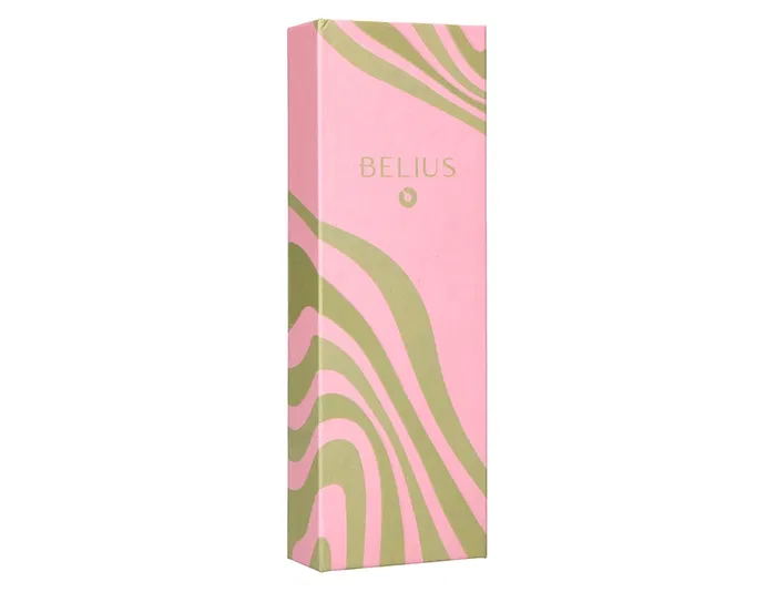 Belius Ink Dreams Roller Aluminio Rosa y Verde Matcha Tinta Negra Caja Diseño