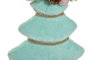 DKD Home Decor Decoración Colgante Árbol Rosa y Verde