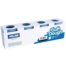 Milan Pasta Blanda Soft Dough 116 gr Negro Caja 4 Ud